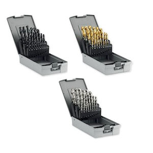 Солидный набор сверл серии KITCL104, KITCL106универсальные HSS