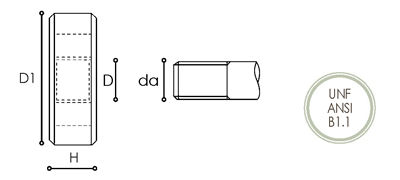 Резьбонарезная плашка из быстрорежущей стали FILIERE FUF650