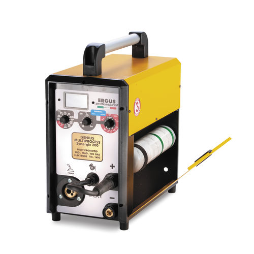 Сварочный аппарат MMA GENIUS MULTIPROCESS SYNERGIC 200TIGMIG-MAGПорошковая проволока