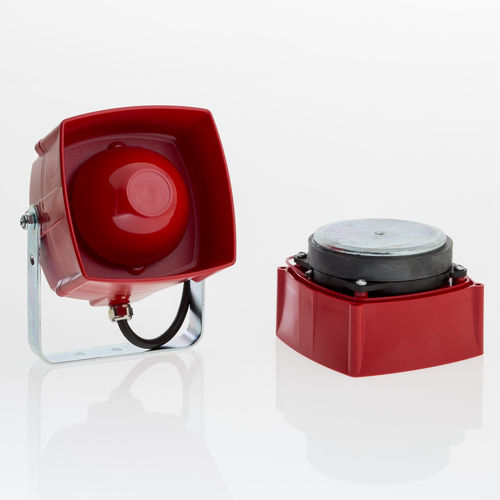 Звуковой оповещатель IP66 TE530, на кронштейне, компактный