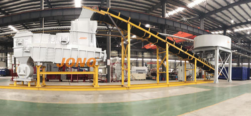 Передняя панель блока подачи угольного порошка