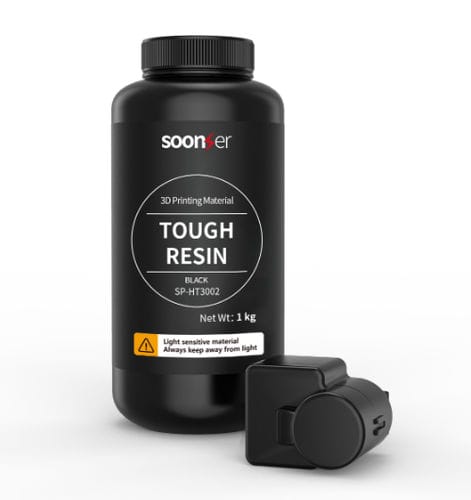 Черная смола для 3D-печати