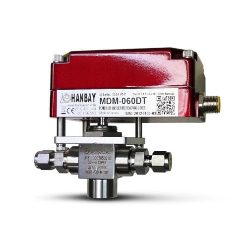 Электропривод клапана МДМ-060ДТ-3-SS-H83XPS4 четвертьоборотный