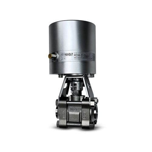 Электропривод клапана РДХ-Б00ДТ-3-СС-65ТСВ16Т четвертьоборотныйвзрывозащищенныйшаровой