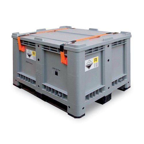 Пластиковый поддонный ящик CP 091B3Z ADRтранспорт для сыпучих материалов, опасных материалов