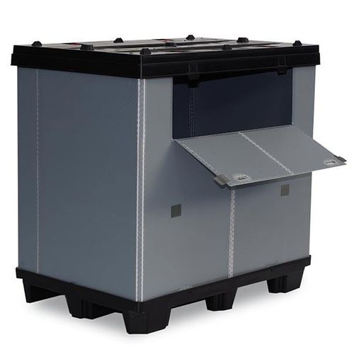 Ящик для поддонов из полипропилена TPtransportstoragefolding