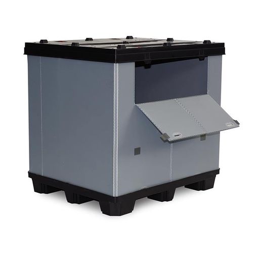 Ящик для поддонов из полипропилена TPtransportstoragefolding