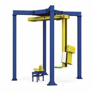 Машина для обмотки паллет с поворотным рычагом R300полуавтоматическая стретч-пленка