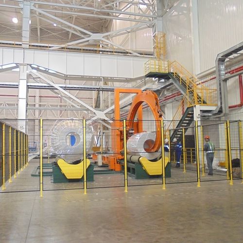 Автоматическая катушка для орбитальной стрейч-обертки