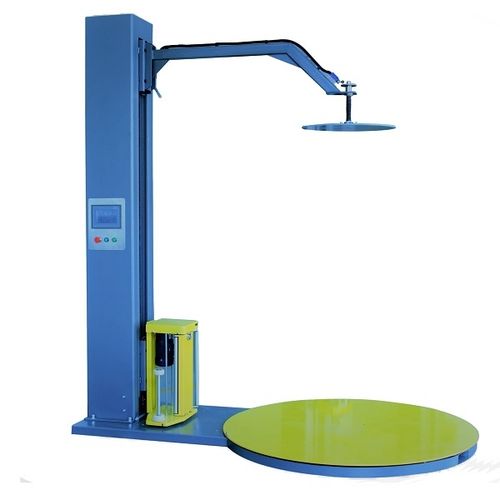 Упаковочная машина с поворотным столом A600полуавтоматическаядля пищевых продуктов на поддонах