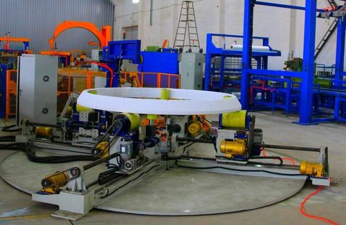 Автоматическая машина для упаковки подшипников в стретч-пленку