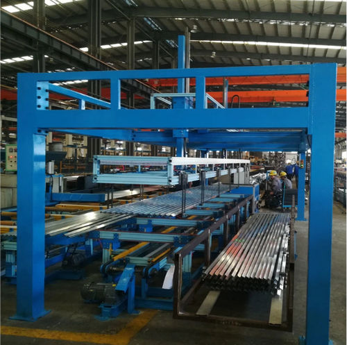 Автоматическая штабелирующая машина для обработки алюминиевых профилей