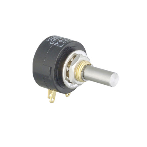 Однооборотный потенциометр CP22Eручной, прецизионный с проволочной намоткой