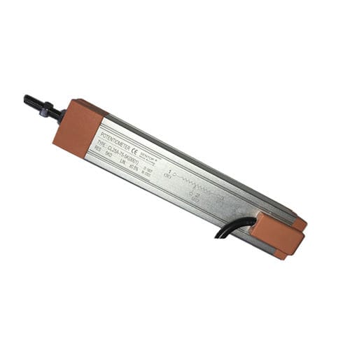 Линейный потенциометр, проводящий пластиковый потенциометр линейного движения CL25, ручной, прецизионный из проводящего пластика