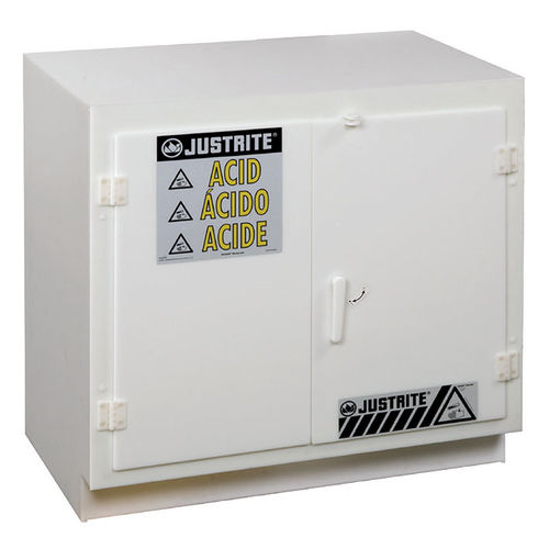 Шкаф безопасности для хранения и выдачипод скамейкойна ножках