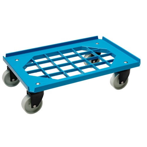 Транспортная тележка 91735нержавеющая стальс поворотными роликами