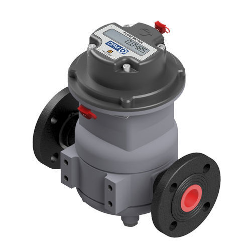 Расходомер прямого вытеснения DFM Industrial 7овальный шестеренный для масла для топлива