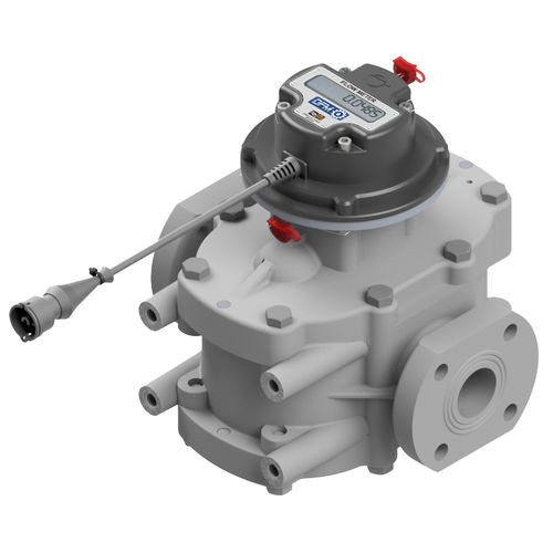 Расходомер объемного типа DFM Industrial 25 овальный шестеренный для масла для топлива