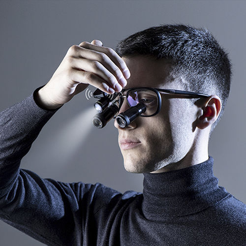 Светодиодный налобный фонарь EOS Wirelessworkот аккумуляторас аккумулятором