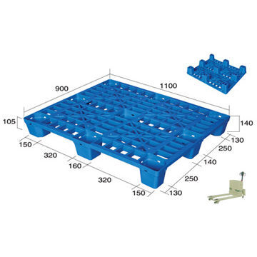Пластиковый поддон QH-1109легкийоткрытая палуба