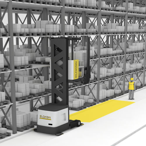 Система безопасности для вилочных погрузчиков ELOprotectдля склададля опасных зонузких проходов