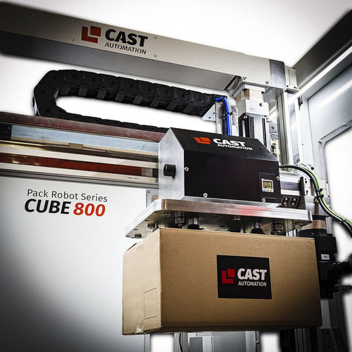 Декартовый паллетизатор и депаллетизатор CUBE 800для картонных коробокдля бутылокдля банок