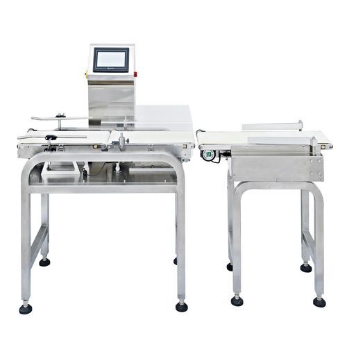 Bag checkweigher JW-C serieswith touchscreen controlshigh precisionwith roller conveyor