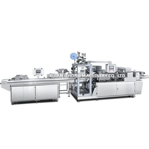 Машина для упаковки масок GSB-220автоматическая в горизонтальную пленку