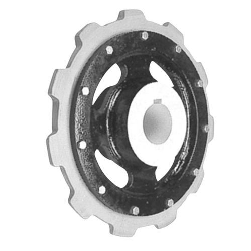 Звездочка в сборе, ступица с прямыми зубьями для цепей