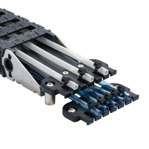 Кабельный держатель с зажимом Кабельный зажим и разделительный листиз полиамида с разделителями