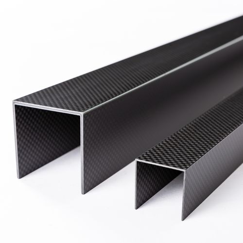 Профиль из углеродного волокна Серия CtКомпозитный материалУглепластик, армированный углеродным волокном