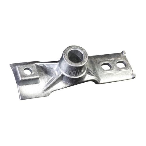 Molded base plate nut
