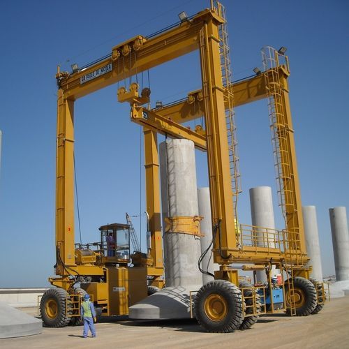 Кран козловой на резиновых колесах MOBILIFT 160для тяжелых грузов