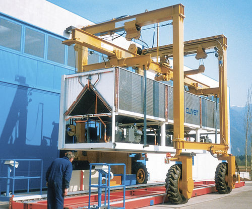 Мобильный козловой кран Mobilift 20для контейнеровдля сборочных площадоксварка