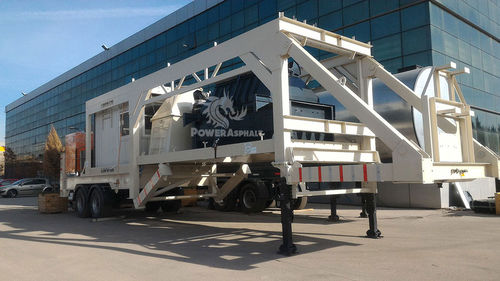 Переносной асфальтный завод HÜRKUŞ 80мобильныйпериодического действия