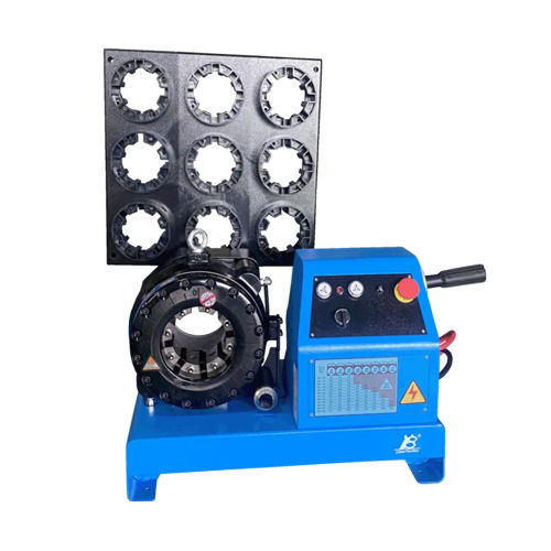 Машина для обжима шлангов YB-P20CSавтоматическая с ножным управлениемкомпактная