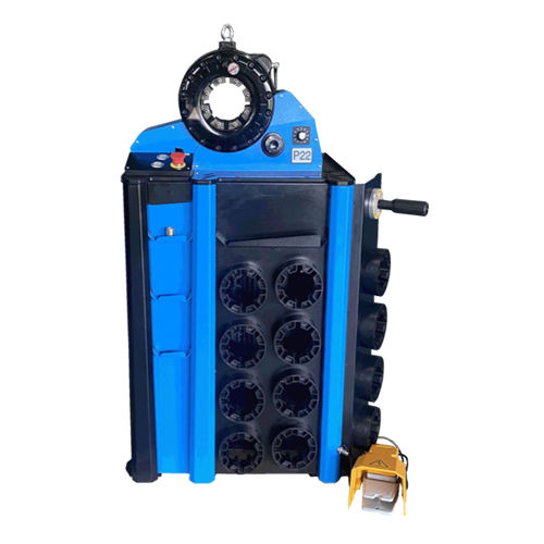 Машина для обжима шлангов YB-P22автоматическая с ножным управлением