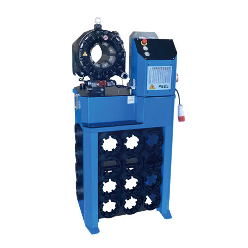 Машина для обжима шлангов YB-P32Sавтоматическая с ножным управлением