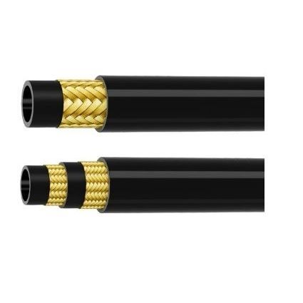 Steam hose 786rubberbraidedcorrugated