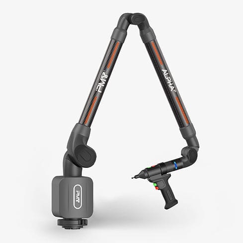 Портативная 3D-измерительная рука серии ALPHA P, 6 осей, 7 осей, шарнирное соединение