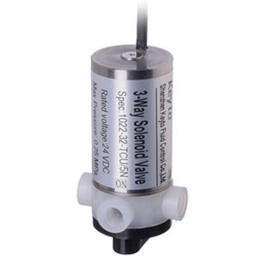 Мембранный электромагнитный клапан серии 1022-32, трехходовой, прямого действия, для воды