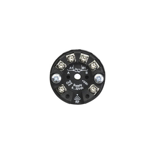 Преобразователь температуры для монтажа на DIN-рейку, серия 2000.35, термопара на головке с датчиком Pt100