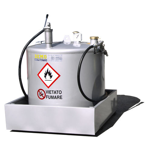 Резервуар для дизельного топлива MINITANK 500углеродистая стальцилиндрическийвертикальный