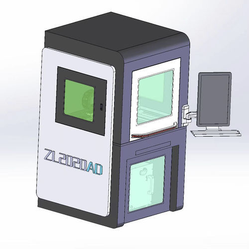 Станок для лазерной резки волокна ZL2020ADдля листового металладля ювелирных изделий