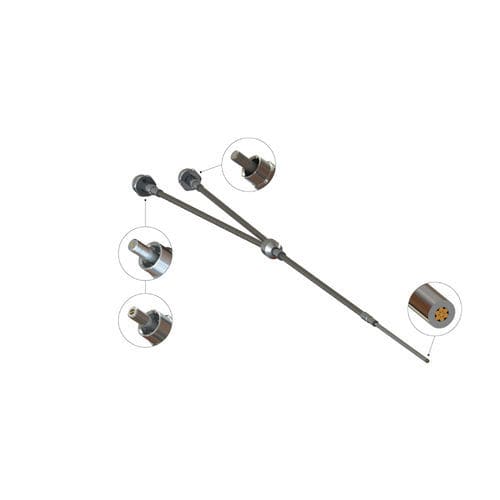 Датчик/исполнительный элемент в сборе с оптоволоконным кабелем