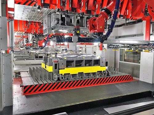 Высокоскоростная линия прессования алюминиядля сталинепрерывного действия