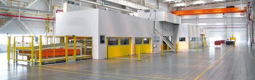 Линия штабелирования заготовок для автомобильной промышленностиконвейер для стали