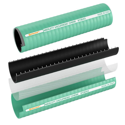 Шланг для химических продуктов 913043резиновый с усилением из полиэстера всасывающий