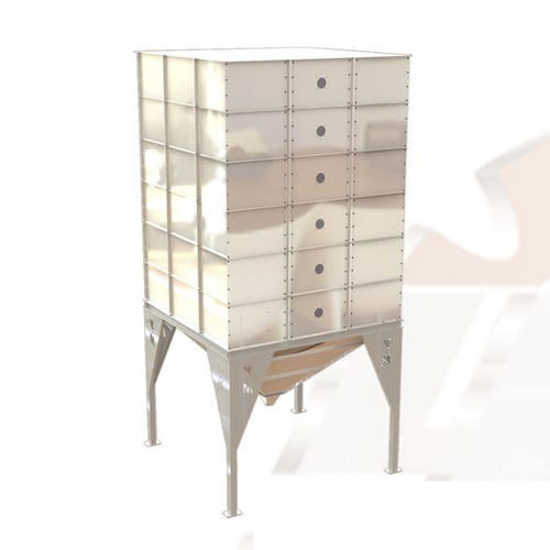 Резервуар-накопитель ПДАД-15-50 для зерна с конусным дномдля пищевого применения