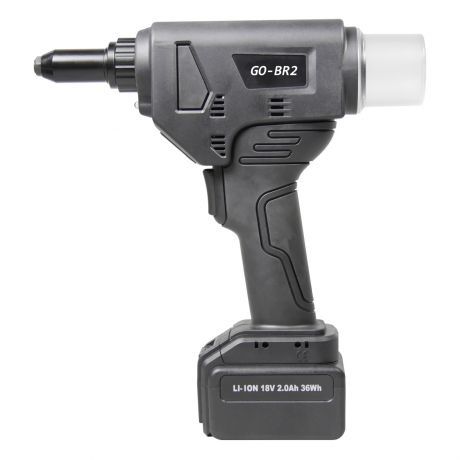 Приводной клепальный инструмент GO-BR2 аккумуляторный для вытяжных заклепок